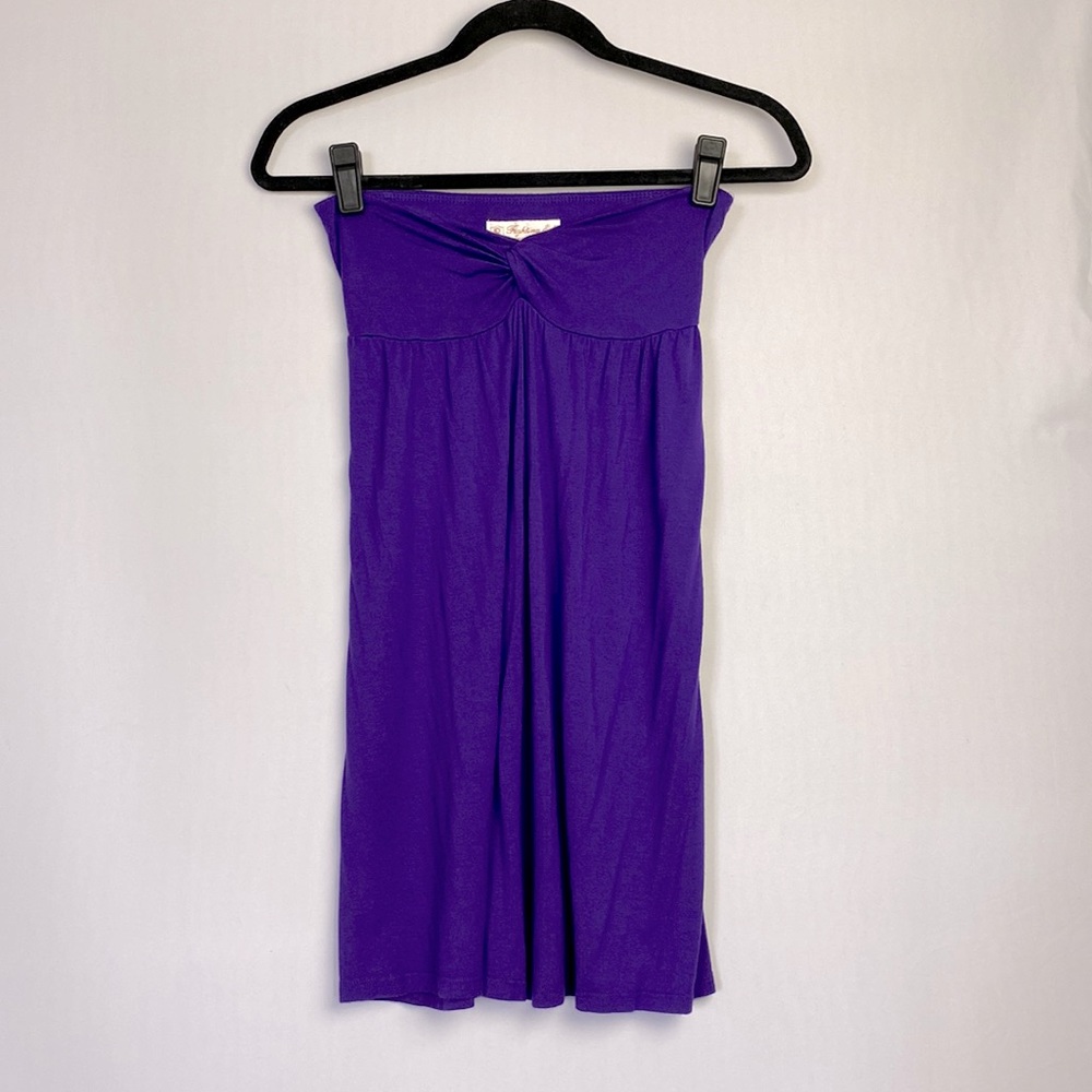 Fighting Eel strapless mini, purple, sz Small